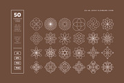 Geometry Floral Logo Kit, a Branding & Logo Template by KetteCreate (Thumbnail 7 of 17)