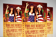 Country Flyer Template, a Flyer Template by XtremeFlyers (Thumbnail 2 of 2)