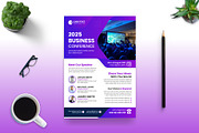 Business Conference Flyer, a Flyer Template by Mk_Studio (Thumbnail 3 of 3)