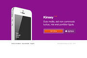 Kinsey Landing Page, an App Template by Built Blake (Thumbnail 2 of 3)