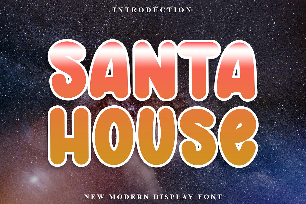 Santa House, a Script Font by FreshTypeINK (Photo 1 of 8)