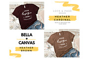 Bella Canvas 3001 Mega Bundle Mockup, a Shirt Mockup by lock and page (Thumbnail 81 of 84)