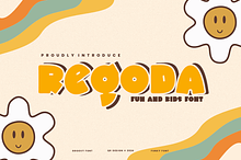 Regoda - Groovy Font