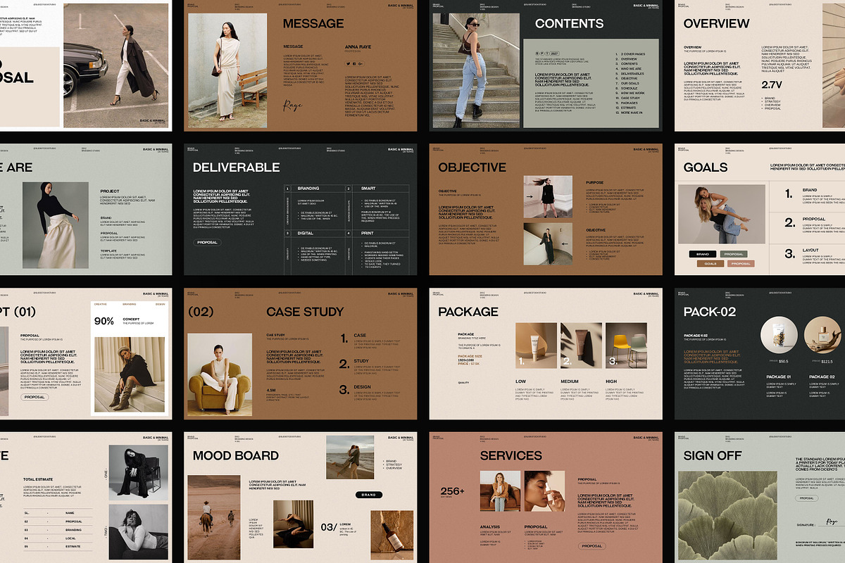 Brand Proposal Template, a Presentation Template by slidestock55 (Photo 10 of 13)