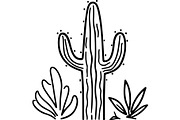 Desert Cactus SVG Bundle, an Object Graphic by Designer_Momina (Thumbnail 10 of 16)