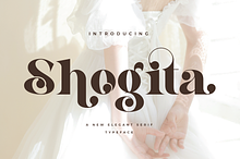 Shogita - Elegant Serif Font
