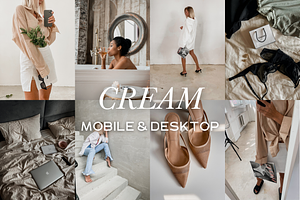 10 Cream Lightroom Presets