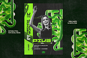 3 Club Flyers - Techno Party, a Flyer Template by Rave Aspect (Thumbnail 3 of 5)
