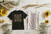 Ukrainian folk seamless patterns set, a Pattern Graphic by kizi (Thumbnail 4 of 10)