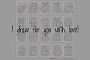 Animal Friends Clipart, an Animal Illustration by Palau (Thumbnail 7 of 10)