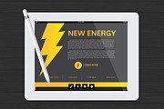 Lightnings Icons Set, an Outline Icon by Boyko Pictures (Thumbnail 5 of 7)