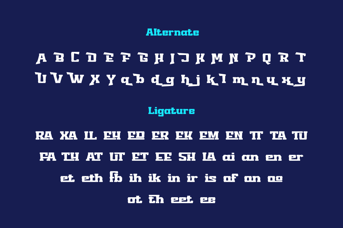 Young Riehum | Display Hero Font, a Serif Font by twinstd (Photo 11 of 13)