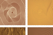 Tree Rings Digital Paper, a Background Graphic by Norse Studio (Thumbnail 4 of 4)