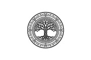 Sacred Tree of Life Vector Bundle, an Illustration by Designs_River (Thumbnail 49 of 51)