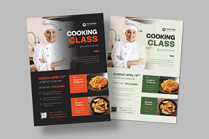 Cooking Class Flyer Template, a Social Media Template by fashionaddict