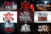 Special Horror Font Bundle, a Handwritten Font by Ditatype (Thumbnail 13 of 13)