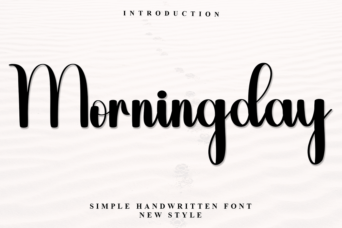 Morningday, a Handwritten Font by FreshTypeINK (Photo 1 of 7)