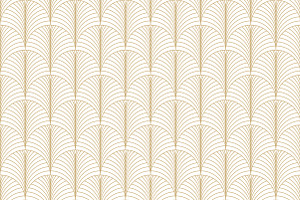 Set Of Art Deco Seamless Patterns