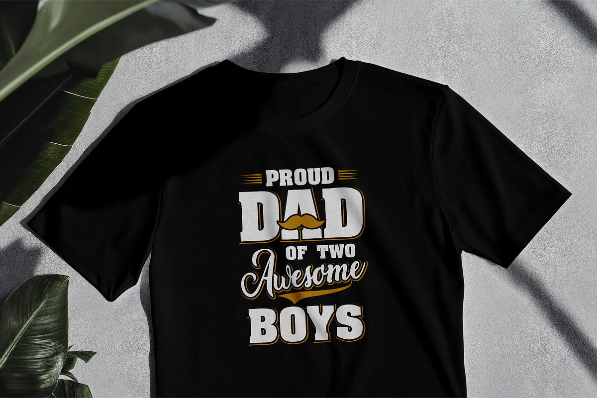 Father of Boys T shirt Design, a Graphic by Vector Portal (Photo 5 of 5)