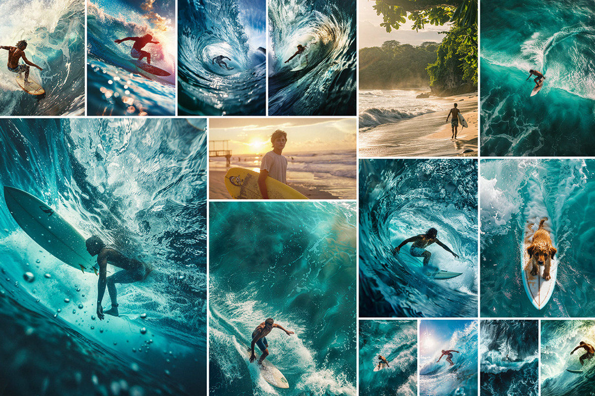 64 Surfing images, a Sports & Recreation Photo by Handmadefont (Photo 2 of 13)