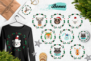 Christmas animals, a Wallpaper Graphic by Nafanya (Thumbnail 7 of 8)