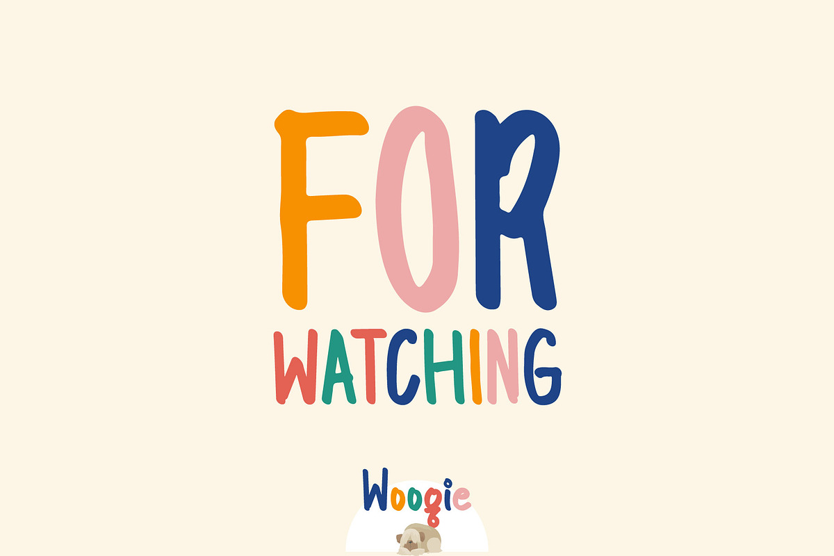 Woogie - Cute Handwritten, a Handwritten Font by Lemon Studio Type (Photo 8 of 8)