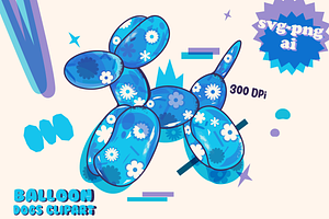 Balloon Dogs Clipart