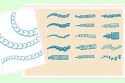 Boho brushes set with stamps, a Brush Add-On by Big Bundles Shop (Thumbnail 8 of 32)
