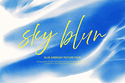 SKY BLUR - Airbrush Texture Pack, a Texture Graphic by Ann Creative (Thumbnail 1 of 11)
