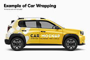 Car Mockup 25, an Advertising Mockup by Mockupix (Thumbnail 5 of 12)