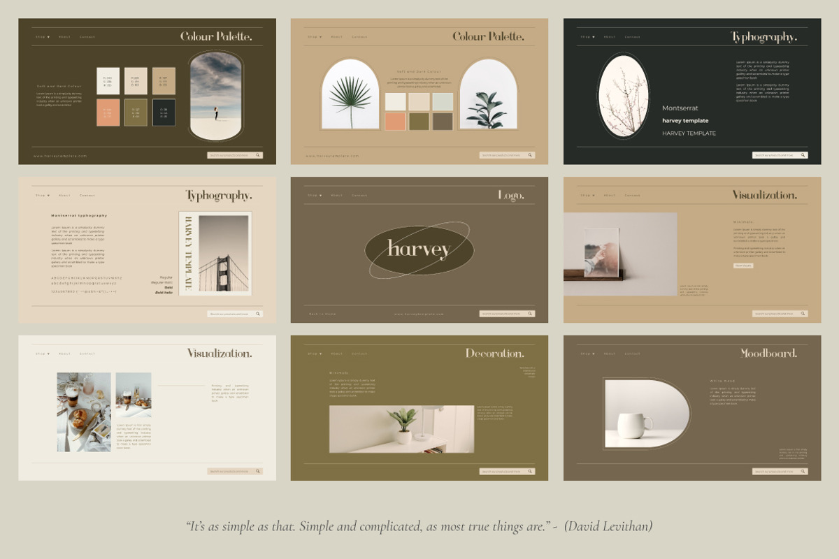 Harvey - Keynote Template, a Presentation Template by Secret Visual (Photo 8 of 9)