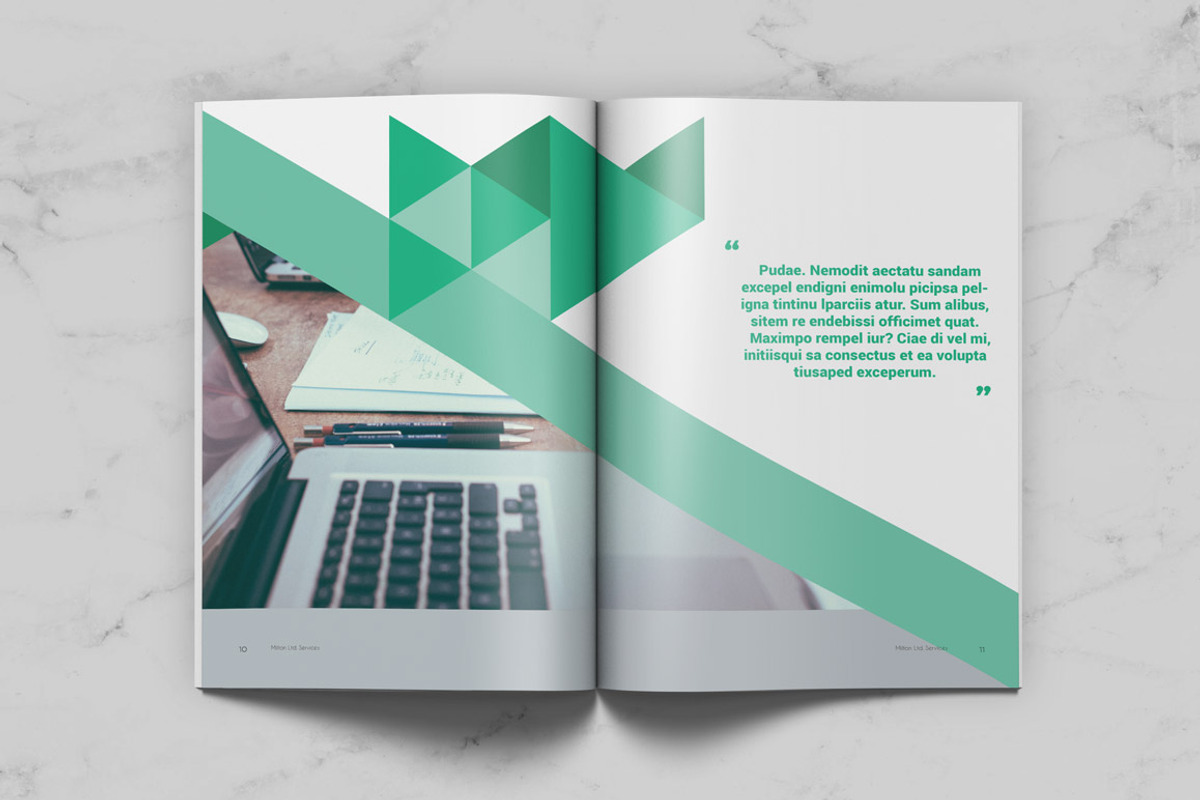 Company Profile, a Stationery Template by Kahuna Design (Photo 3 of 8)