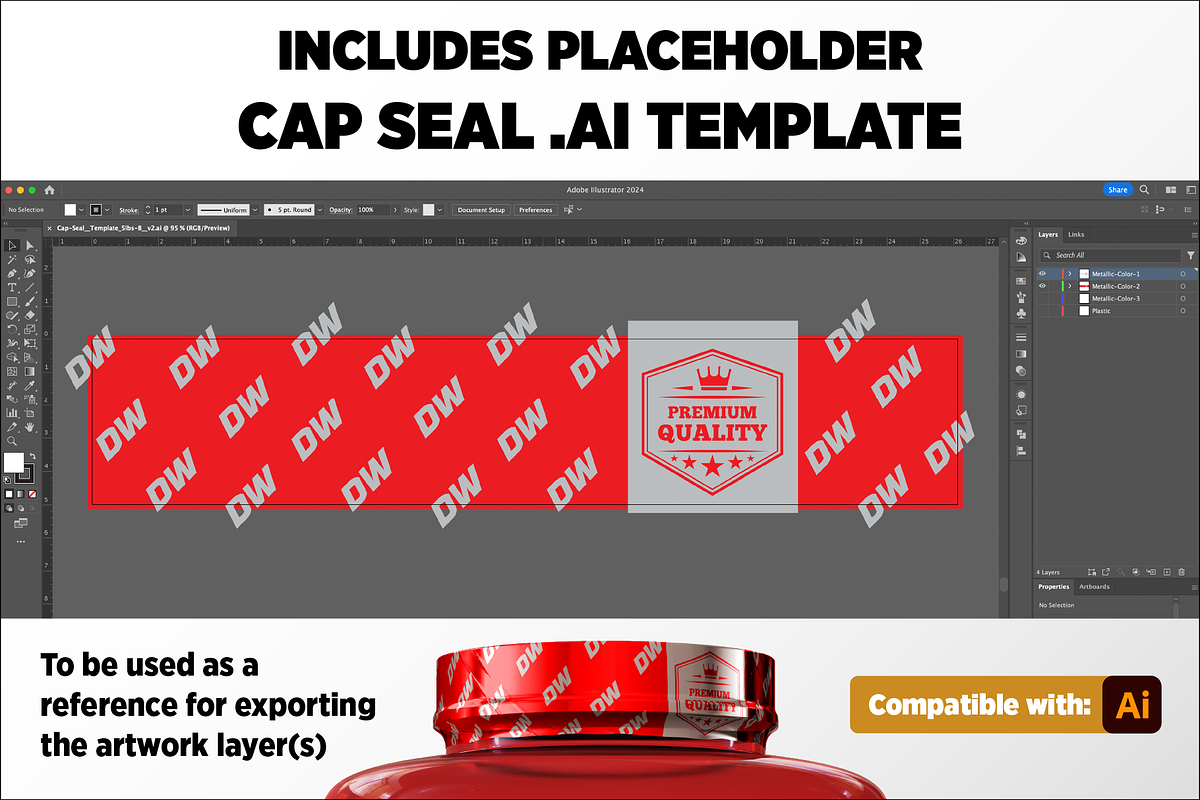 5lb Whey Protein Jar Mockup B2-Pro, a Packaging Mockup by Design Warlord (Photo 8 of 16)