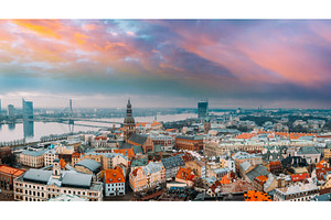 Cityscape In Winter Morning. Skyline, an Architecture Photo by Our Amazing World