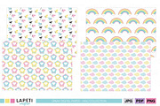 Spring Digital Paper Pack, a Pattern Graphic by Lapeticrafter (Thumbnail 4 of 5)