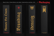 Nomen Est Omen - Blackletter Font, a Blackletter Font by Artistic & Unique (Thumbnail 10 of 15)