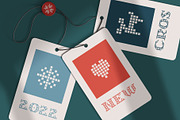 Lockdown Christmas - knitted fonts, a Font by kaer_shop (Thumbnail 10 of 12)