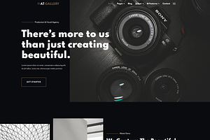 AT Gallery Onepage WordPress Theme