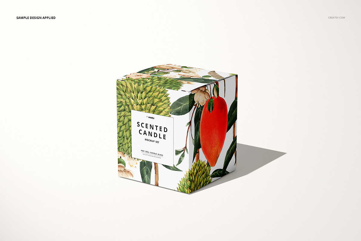 30cl Candle Box Mockup Set, a Household Mockup by Creatsy (Photo 4 of 11)