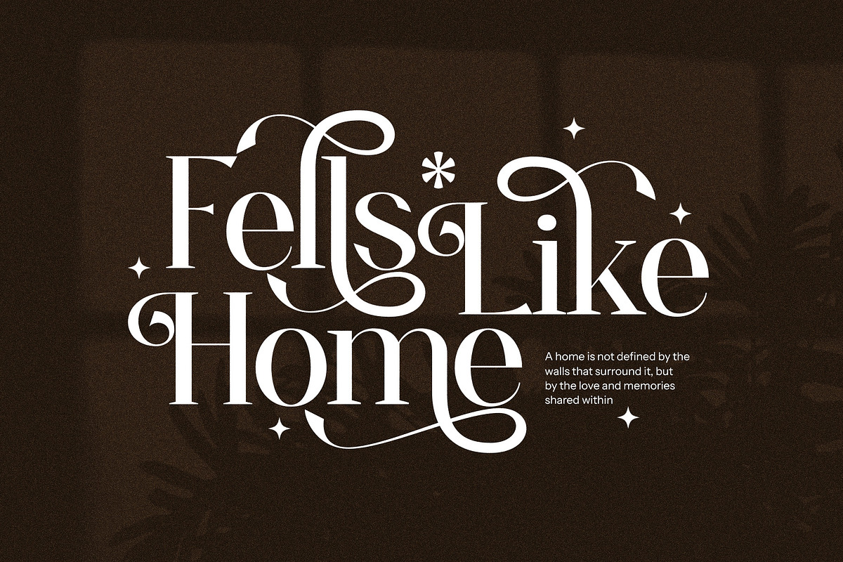 Salendra Elegant Ligature Serif Font, a Serif Font by Graphicxell (Photo 2 of 10)