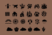 Autumn Nature & Botanical Clipart, a Decorative Illustration by NatalieArtShop (Thumbnail 6 of 16)