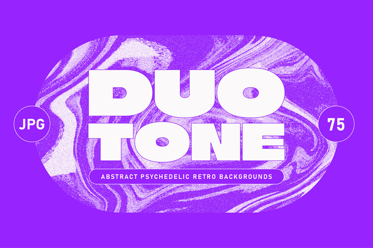 Duotone Psychedelic Textures, a Texture Graphic by angelainthefields (Photo 1 of 9)