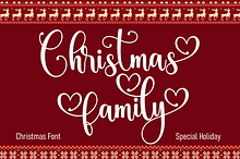Christmas Family - Christmas Font
