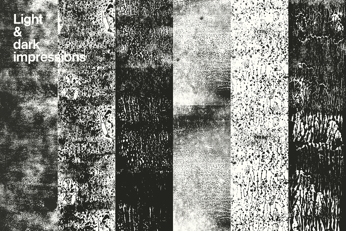 Inky Rollers - Unique Textures, a Texture Graphic by Studio GRRR (Photo 5 of 7)