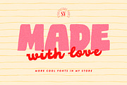 Bestie In Crime Playful Vibe Script, a Script Font by Struvictory.art (Thumbnail 9 of 10)