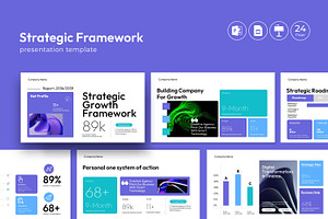 Strategic Growth Framework, a Presentation Template by Creative-Work
