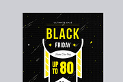 Black Friday Flyer Design, a Flyer Template by MightyDesign (Thumbnail 4 of 8)