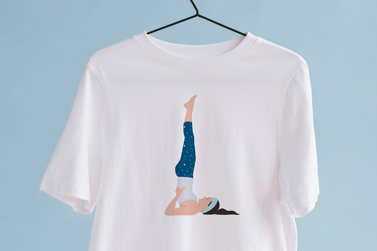 Vishuddha Chakra Yoga Postures, an Illustration by Sunnyfields (Photo 4 of 5)