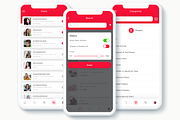 Zambak - Gift and Flower App UI Kit, an App Template by Betush (Thumbnail 3 of 6)