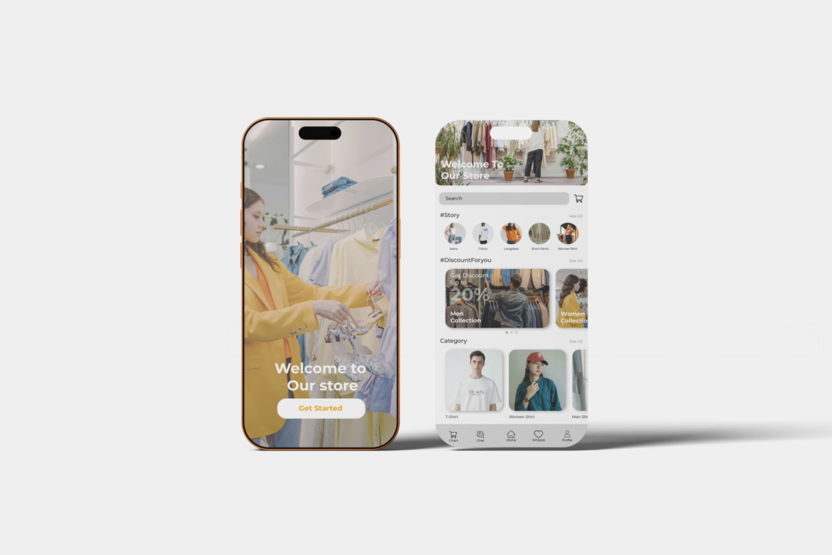 Phone 17 Pro Screen Mockup, an iPhone Mockup by scribrostudio (Photo 2 of 13)